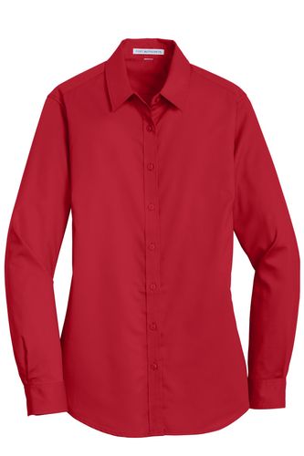 Port Authority Women's SuperPro Twill Shirt image thumbnail