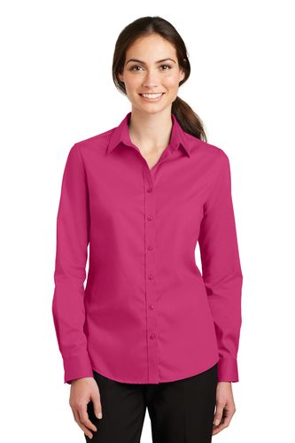 Port Authority Women's SuperPro Twill Shirt image thumbnail