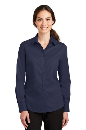 Port Authority Women's SuperPro Twill Shirt image thumbnail