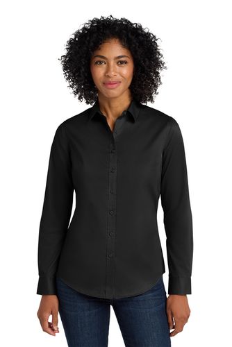 Port Authority Women's SuperPro Twill Shirt image thumbnail