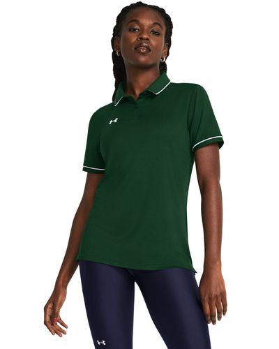 Under Armou Team Tipped Women's Polo image thumbnail