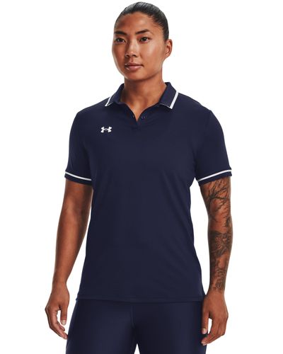 Under Armou Team Tipped Women's Polo image thumbnail