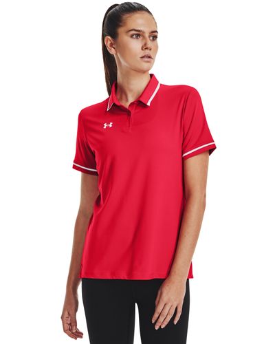 Under Armou Team Tipped Women's Polo image thumbnail