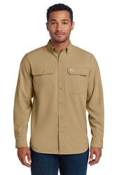 Image of Carhartt Force Solid Long Sleeve Shirt
