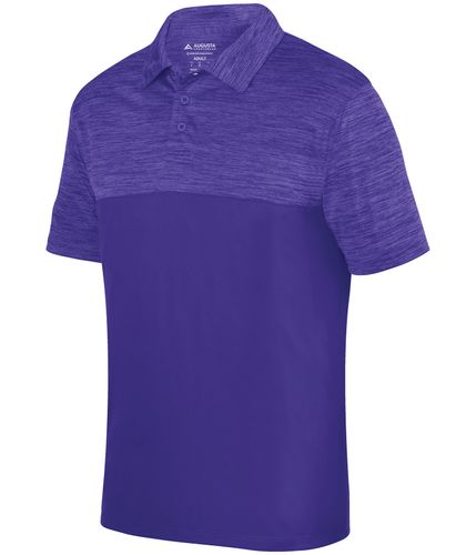Shadow Tonal Heather Polo Boys Soccer image thumbnail