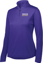 Image of Ladies Attain Wicking 1/4 Zip Pullover Boys Soccer