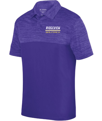 Shadow Tonal Heather Polo Boys Soccer image thumbnail