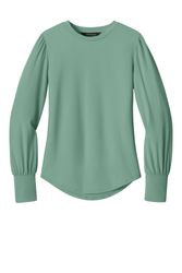 Image of Mercer+Mettle Women's Stretch Jersey Long Sleeve Blouson Top