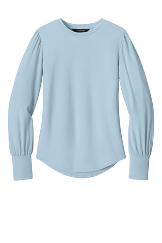 Mercer+Mettle Women's Stretch Jersey Long Sleeve Blouson Top image thumbnail