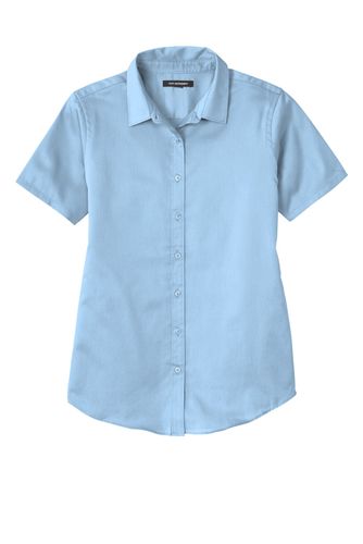 Port Authority Women's Short Sleeve SuperPro React Twill Shirt  image thumbnail