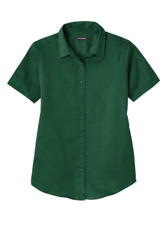 Port Authority Women's Short Sleeve SuperPro React Twill Shirt  image thumbnail