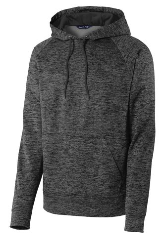 Sport-Tek PosiCharge Electric Heather Fleece Hooded Pullover image thumbnail