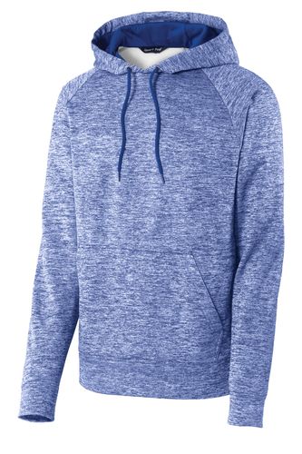 Sport-Tek PosiCharge Electric Heather Fleece Hooded Pullover image thumbnail
