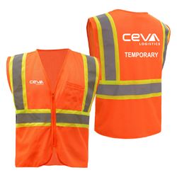 Image of Temporary Class 2 Two-Tone Safety Vest