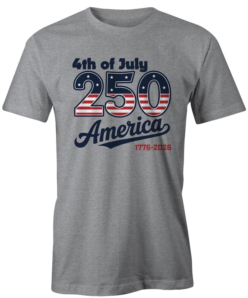 USA 250th anniversary Gray Shirt primary image