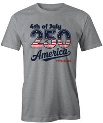 Image of USA 250th anniversary Gray Shirt