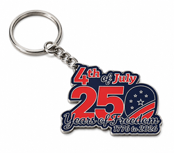 Image of Metal 250 Years Freedom Keychain