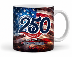 Image of 250 Anniversary Flag Mug