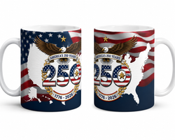 Image of Full Wrap 250 Years Freedom Mug