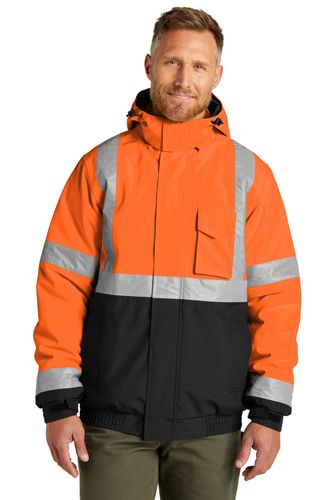 CornerStone® ANSI 107 Class 3 Economy Waterproof Insulated Bomber Jacket image thumbnail