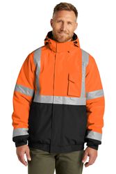 Image of CornerStone® ANSI 107 Class 3 Economy Waterproof Insulated Bomber Jacket