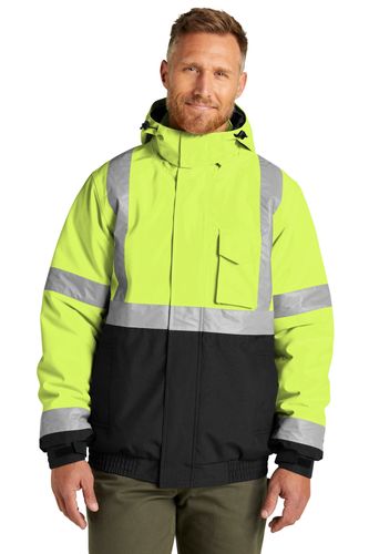 CornerStone® ANSI 107 Class 3 Economy Waterproof Insulated Bomber Jacket image thumbnail