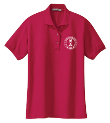 Image of HARMONY PORT AUTHORITY SILK TOUCH POLO EMBROIDERED -WOMEN