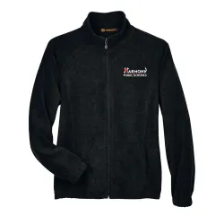 Image of HARRITON LADIES' 8 OZ. FULL-ZIP FLEECE