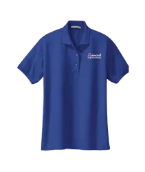 Image of HARMONY PORT AUTHORITY WOMEN'S SILK TOUCH SHORT-SLEEVE POLO