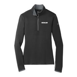 Image of Nike Ladies Dri-FIT Stretch 1/2-Zip Cover-Up