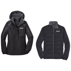 Image of Port Authority® Women's Colorblock 3-in-1 Jacket