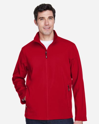 Men's Cruise Two-Layer Fleece Bonded Soft Shell Jacket - 88184 image thumbnail
