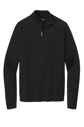 Brooks Brothers Cotton Stretch 1/4-Zip Sweater BB18402 image thumbnail