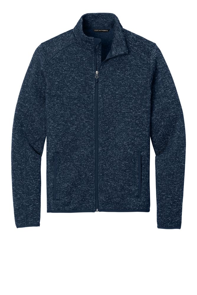 Port Authority Sweater Fleece Jacket. F232 primary image