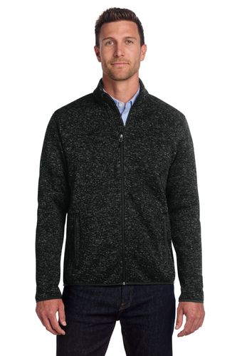 Port Authority Sweater Fleece Jacket. F232 image thumbnail