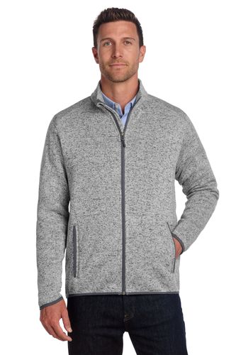 Port Authority Sweater Fleece Jacket. F232 image thumbnail