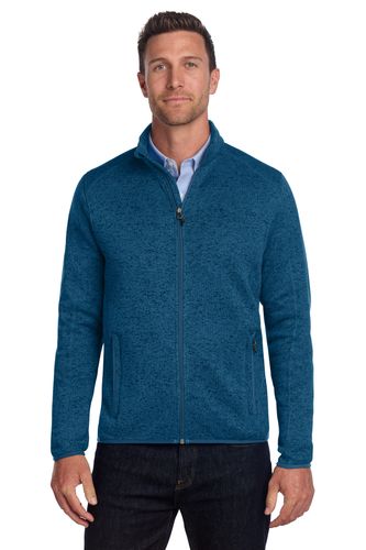 Port Authority Sweater Fleece Jacket. F232 image thumbnail