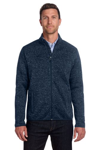Port Authority Sweater Fleece Jacket. F232 image thumbnail