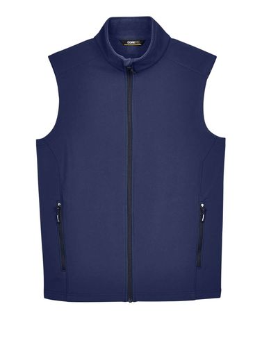 Men's Cruise Two-Layer Fleece Bonded Soft Shell Vest -Conicelli image thumbnail
