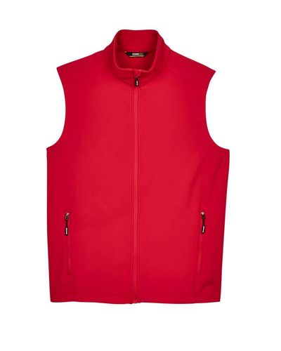 Men's Cruise Two-Layer Fleece Bonded Soft Shell Vest -Conicelli image thumbnail