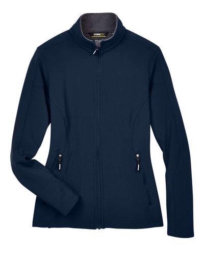 Women's Cruise Two-Layer Fleece Bonded Soft Shell Jacket -Conicelli image thumbnail