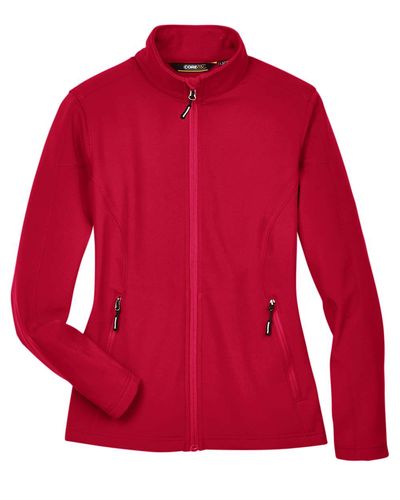 Women's Cruise Two-Layer Fleece Bonded Soft Shell Jacket -Conicelli image thumbnail