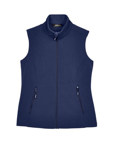 Women's Cruise Two-Layer Fleece Bonded Soft Shell Vest -Conicelli image thumbnail