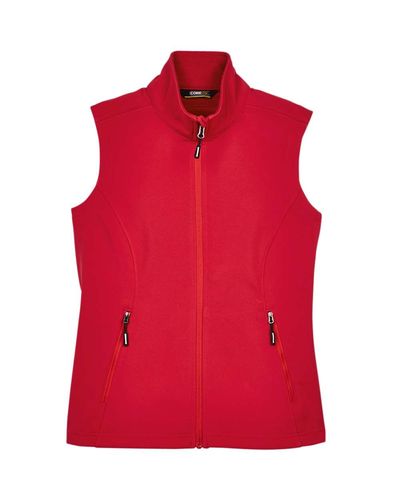 Women's Cruise Two-Layer Fleece Bonded Soft Shell Vest -Conicelli image thumbnail
