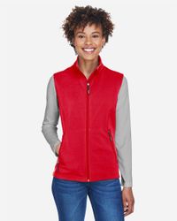 Image of Women's Cruise Two-Layer Fleece Bonded Soft Shell Vest - CE701W