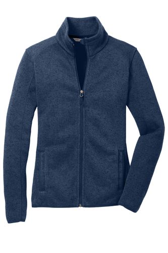 Port Authority Women's Sweater Fleece Jacket. L232 image thumbnail