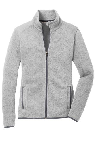 Port Authority Women's Sweater Fleece Jacket. L232 image thumbnail