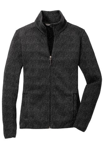 Port Authority Women's Sweater Fleece Jacket. L232 image thumbnail