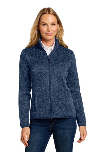 Port Authority Women's Sweater Fleece Jacket. L232 image thumbnail