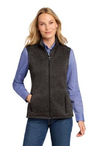 Port Authority Women's Sweater Fleece Vest L236 image thumbnail